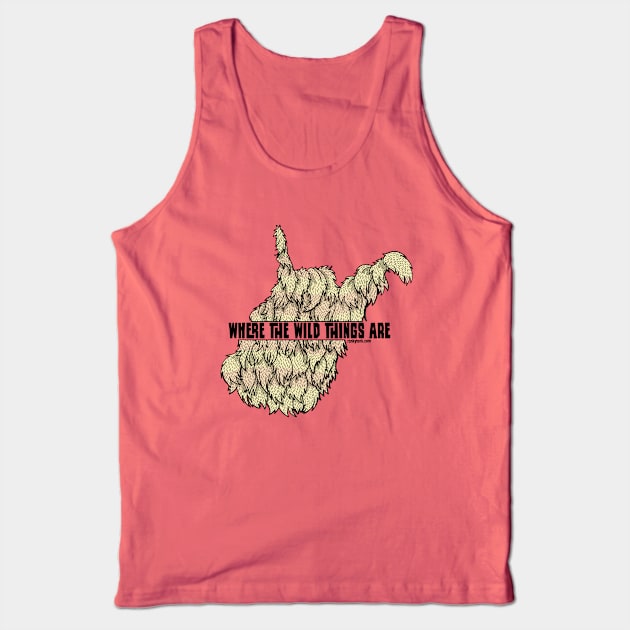 Wild Wonderful West Virginia Tank Top by Ronkytonk